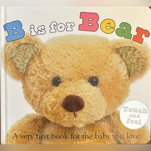BUNDLE & SAVE 🧸 B is for Bear Touch and Feel Large Board Book